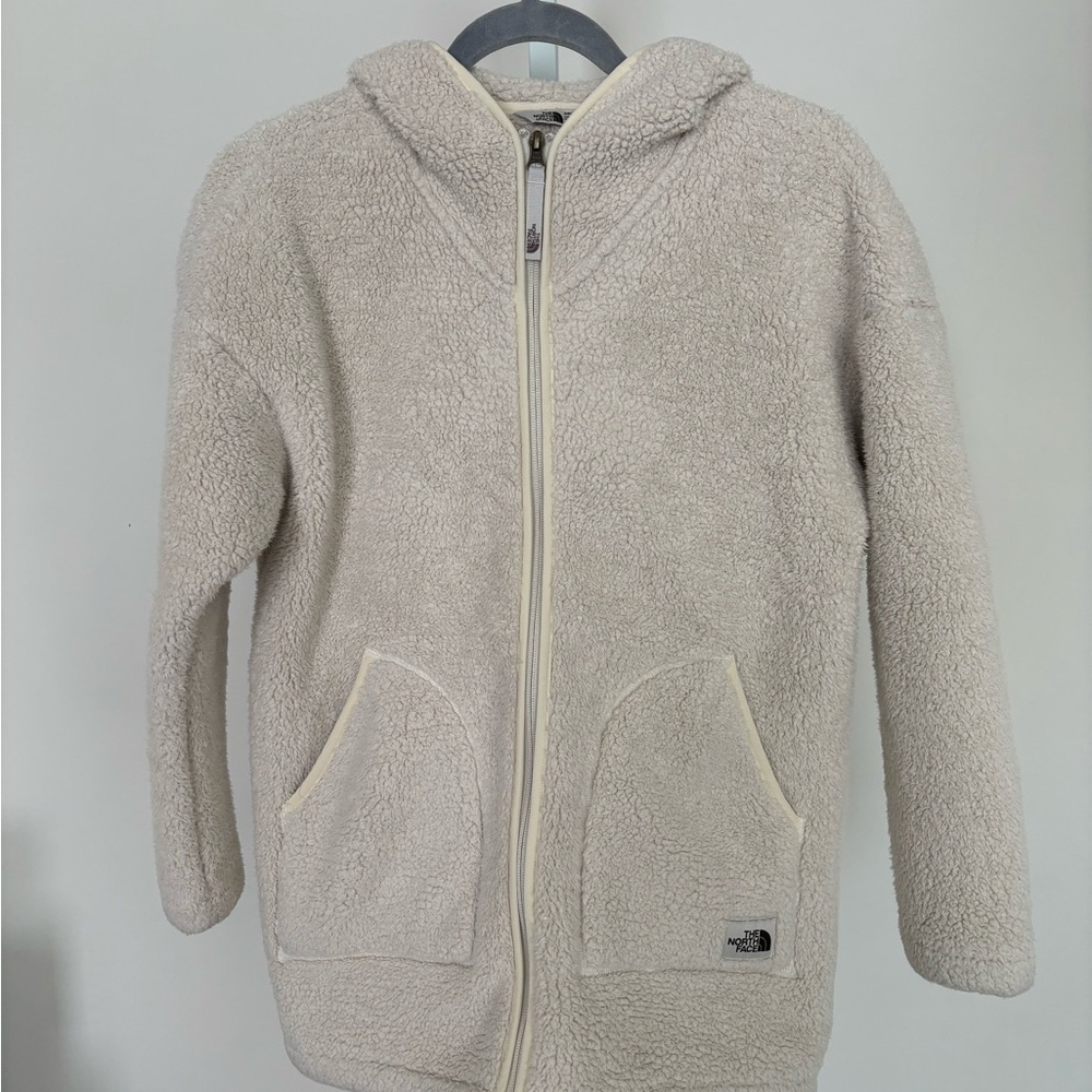 The North Face Cream Sherpa Hoodie